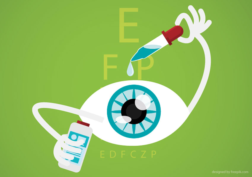 Atropin-Augentropfen-Therapie bei Kurzsichtigkeit bei Kindern