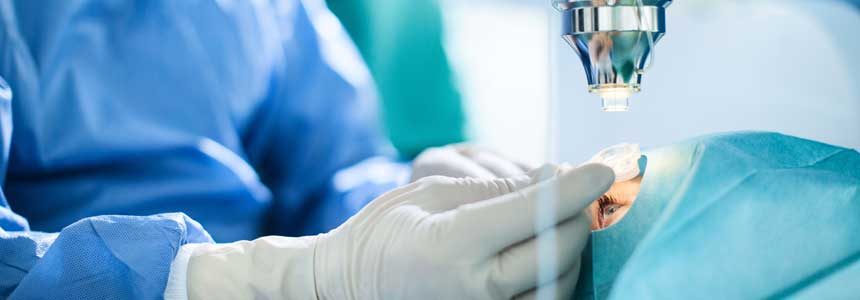 Grauer-Star-Laseroperation mit dem Femtosekundenlaser