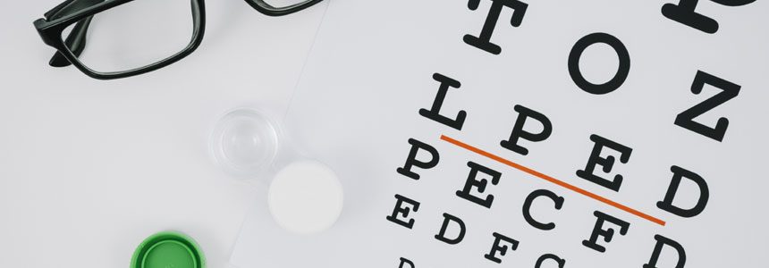 Kontaktlinsenanpassung